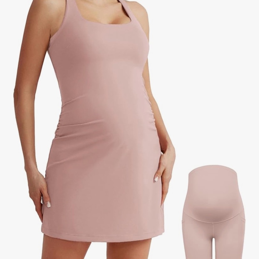 Maternity Blush Active Dress